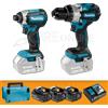 Makita Kit trapano a percussione e avvitatore Makita® DLX2418TJ