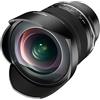 Samyang compatibile con obiettivo grandangolare manuale Canon per full frame e lunghezza focale fissa APS-C EF MF 14mm F2.8 MK2