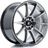 japan racing Cerchio in lega JR JR11 18x8,5 ET40 5x112/114 Hyper Nero