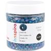 INNSPIRO Rocciaia di vetro rotondo aurora boreale blu per bambini 3,8 mm. 6/0 120 g.