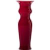 VENINI VASO ODALISCHE, VETRO DI MURANO ROSSO, M - 706.81 | h 42 x d 16 cm