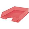 Esselte Organizer / Vassoio Porta Documenti da Scrivania Utile a Riporre Lettere e Riviste in Formato A4, Utilizzabile a Casa e in Ufficio, Gamma Colour'Breeze, 254 mm x 61 mm x 350 mm - Corallo