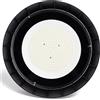 Aigostar Campana Led industriale UFO 200W Nera IP65 Bianco Neutro 4000K 100LM/W Aigostar