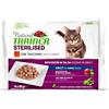 TRAINER NATURAL GATTO UMIDO STERILIZZATO ADULT TACCHINO FLOWPACK 4 X 85 G BUSTINA