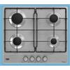 BEKO Piano cottura a Gas 4 fuochi - 60 cm - Acciaio Inox - HIGG641C3SX