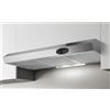 ELICA Cappa Filtrante Sottopensile, Linea KREA ST IX F/90, 90 cm, Classe Energetica D, Acciaio Inox - 55311075B