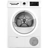 BOSCH Asciugatrice a Pompa di Calore, Serie 4, Capacità 8 Kg, Classe Energetica A++, Bianco - WTH85V18II