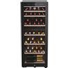 HAIER Cantina Vino a 2 Temperature, Serie 7, h 127 cm, 77 Bottiglie, Classe Energetica G, Nero - HWS77GDAU1