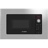 BOSCH Microonde ad Incasso con grill, pensile 38 cm, Serie 2, Capacità 20 Lt, Acciaio Inox - BEL623MS3