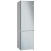 BOSCH Frigorifero Combinato a Libera Installazione, Serie 4, h 203 cm, Capacità 363 Lt, Classe Energetica C, Inox Look - KGN392LCF