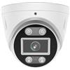 Foscam Telecamera IP T5EP Dome PoE con 5Mpx, Audio, Illuminazione/Allarme, Bianco
