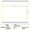 Zebra 3017014/S - Etichette Zebra 8100T CryoCool Poliestere