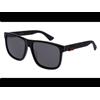 Gucci GG0010S 001 | Occhiali da Sole Graduati o Non Graduati | Prova Online | Unisex | Plastica | Quadrati | Nero | Adrialenti