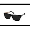 Gucci GG0687S 002 | Occhiali da Sole Graduati o Non Graduati | Prova Online | Unisex | Plastica | Quadrati | Nero | Adrialenti