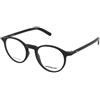 Montblanc MB0329O 001 | Occhiali da Vista Graduati | Prova Online | Plastica | Tondi | Nero | Adrialenti