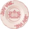 Guzzini Piatto Fondo Melamina Josephine Table Decor Rosa Polvere