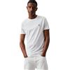 Calvin Klein Ck Essential Slim Tee J30j314544 Top in maglia a maniche corte, Bianco (Bright White), L Uomo