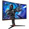 AOC Gaming C27G2ZE - BK Monitor Gaming curvo FHD 27 " (240 Hz, Nero/ rosso)