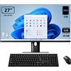 Outlet Computer PC ALL IN ONE 27 POLLICI i5 RAM 16 GB SSD 1 TB HDMI COMPUTER WI-FI WINDOWS 11