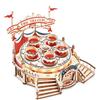 Lo faccio Robotime Puzzle in legno 3D Amusement Park Series Teacup JP