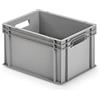 ALUTEC MÜNCHEN Alutec 75040 - Scatola di plastica chiusa (L x A x P) 400 x 235 x 300 mm, 1 pezzo, colore: Grigio