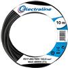Electraline 13141 Cavo Unipolare FS17, Sezione 1 x 2.5 mm², Nero, 10 m