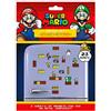 Super Mario - Set di 23 magneti (Regno dei funghi), multicolore, 18 x 24 x 0, 3 cm, MS65081