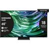 SAMSUNG TV OLED 4K 65" QE65S90DATXZT SMART TV WI-FI GRAPHITE BLACK 2024, PROCESSORE NQ4 AI GEN2, SELF-ILLUMINATING PIXELS, LAS