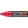 Posca UNI-BALL-POSCA PC- 8 K-STYLO SIMPLE ROUGE