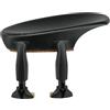 Wittner poggiaspalla, poggiaspalla laterale violino 3/4, plastica high-tech, anatomicamente sagomato, testato per allergie, con cacciavite, nero, Made in Germany, 250121