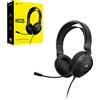 Corsair HS35 v2 Multipiattaforma Cuffie Gaming con Cavo, nero