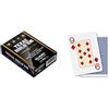 Dal Negro - Mazzo di Carte Professionali Poker Texas Hold'em Casino Quality, Plastificate e Impermeabili, 1 Mazzo da 55 Jumbo Index con Jolly, Retro Blu, Made in Italy