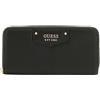 Guess jeans GUESS Portafoglio Similpelle Nera, VG8390146 black,20,5 x 10 x 2,7 cm, Chiusura con Cerniera, 12 Vani Portacarte, Portamonete, Manico da Polso