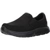 Skechers Men's Flex Advantage Food Service Shoe, Nero, 8 UK Wide
