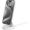 Belkin SUPPORTO PER RICARICA WIRELESS QI2 CONVERTIBILE 15W SENZA ALIMENTATORE - BIANCO WIA008BTWH