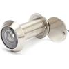 FLAVNTEL Spioncino porta blindata, 200 Gradi Ampio Angolo di Visione Sicurezza Peephole Peek Door Viewer Vetro Ottico con con Coperchio Incluso, foro Ø 16 mm, per il Montaggio su Porte 35mm-55mm