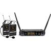 Karma radiomicrofono archetto doppio SET8202LAV frequenza 679.100/694.100 - 663.100/678.100 Mhz