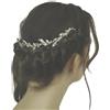LABOR Fermaglio con strass con brillantini a forma di foglie
