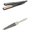 RETRO' PIASTRA RETRO' STRAIGHTENER PIU' SPAZZOLA CONICA ACCA KAPPA