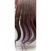 EUROSOCAP INVISIBLE 3 CLIP EUROSOCAP 50/55 CM 4 CASTANO VIOLET CAPELLI VERI