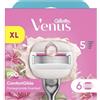 Gillette Venus Pro ComfortGlide Tropical - Lame di ricambio da donna con profumo di melograno