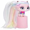 IMC Toys VIP Pets Cats Selena, Gattini da collezione che brillano al buio, con lunghi capelli da pettinare e 15 accessori, Giocattolo per bambini e bambine +3 anni