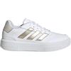 ADIDAS COURTBLOCK BOLD BIANCO/ORO