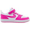 NIKE COURT BOROUGH LOW RECRAFT (PS) FUXIA/BIANCO
