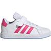 ADIDAS GRAND COURT 2.0 EL C BIANCO/FUXIA