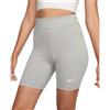 NIKE W NSW NK CLSC HR 8IN SHORT grigio (063)