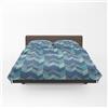osama home GUZZINI Classic- Completo Letto Matrimoniale Lenzuola Matrimoniali Cotone Percalle 240x280 + Lenzuolo con Angoli Matrimoniale Coprimaterasso Sotto 175x200 Materasso 30cm + 2 Federe Cuscino Letto 50x80