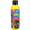 Paladone, Borraccia in metallo giallo e rosso con tappo a vite di Wolverine degli X-Men, con licenza ufficiale Marvel, riutilizzabile, in acciaio inox, 500 ml, a tema supereroi, per scuola, lavoro