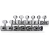 Gewa 545515 Meccanica Chitarra Acustica 12 Corde Set, Bottoni Metallici Nichelati