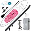 FEATH-R-LITE Gonfiabile Stand Up Paddle Board10'×30× 6 Ultra-Leggero SUP Board Ideale Principianti con pagaia, Pompa, Zaino ISUP, guinzaglio (C)